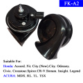 12V a prueba de agua para Honda Car Horn Melody Horn Siren Horn especial para Acura